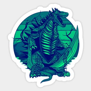 Ferocious dinosaur Sticker